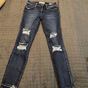 Dark wash jeans